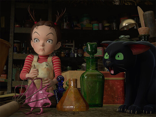 Biểu cảm nghèo nàn của các nhân vật và cốt truyện thiếu đặc sắc là điểm trừ rất lớn trong Earwig and The Witch.